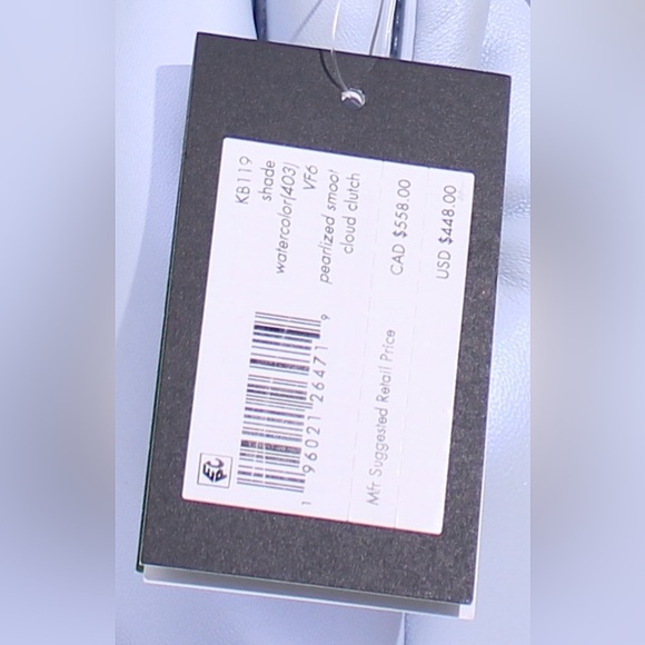 Kate Spade Shade Quilted Pearlized 3D Cloud Clutch Crossbody - Picture 9 of 10